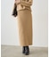【Loungedress】スムースニットタイトスカート