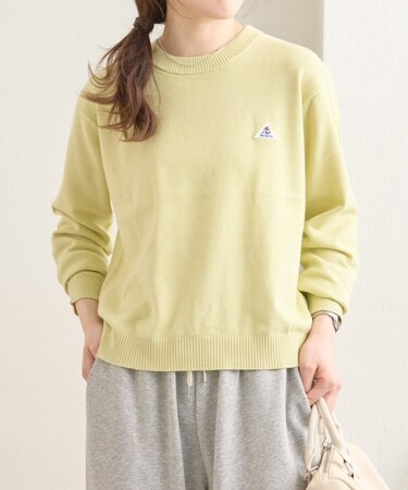 【CIAOPANIC TYPY】コットンラウンドネックニット