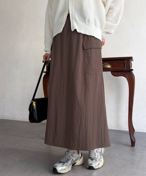 レーヨンナイロンワークスカート