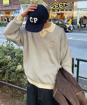 【Ciaopanic】バーズアイニットポロシャツ