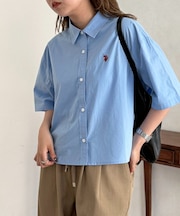 【U.S. POLO ASSN.】クロップドシャツ