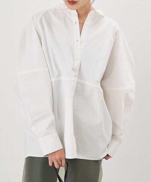 【SHENERY】コットンバレルシャツ