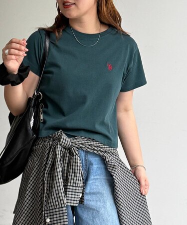 【U.S. POLO ASSN.】クロップドT