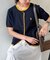 【U.S. POLO ASSN.】フェイクレイヤードスウェットライクカーディガン