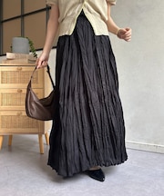 ワッシャープリーツスカート