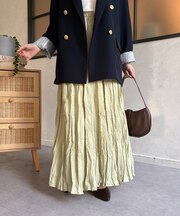 ワッシャープリーツスカート
