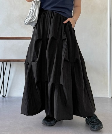 タックバルーンスカート