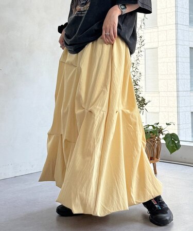 タックバルーンスカート