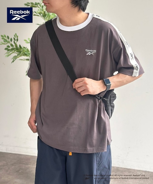 【Reebok】肩ラインT