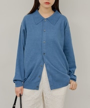 【Kastane】ファインニットシャツ