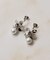 【ear PAPILLONNER】ポンポンフラワーピアス