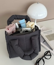 【Discoat】スクエアキルティングミニショルダー