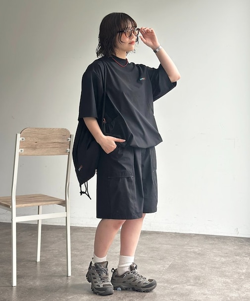 【3点セット】ストレッチナイロンプルオーバーセットアップ