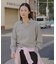 【Kastane】【WHIMSIC】ファインニットスキッパーポロシャツ