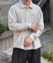 【Ciaopanic】レイヤードカラー鹿子ポロシャツ