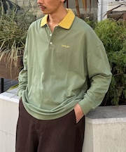 【Ciaopanic】レイヤードカラー鹿子ポロシャツ