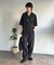 【3点セット】ストレッチナイロンシャツセットアップ