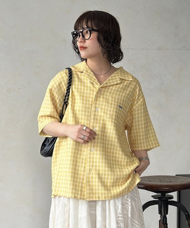 【PENNEYS】アソートパナマ半袖開襟シャツ