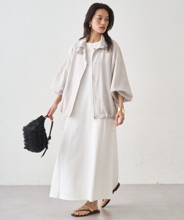 【Loungedress】カットヘンリーワンピース