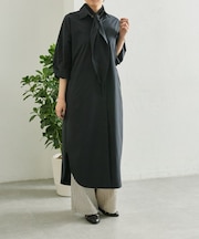 【ear PAPILLONNER】スカーフ付きワンピース【SUM1 STYLE】
