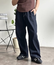 【COOLMAX?】タックワイドデニム