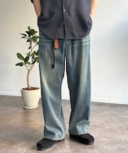 【COOLMAX?】タックワイドデニム