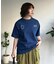 カットデニム胸刺繍T