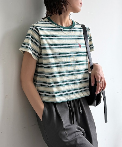 【U.S. POLO ASSN.】アソートクロップドT