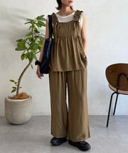 レーヨンフリルセットアップ