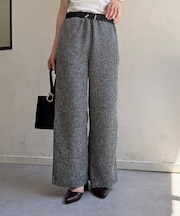 サマーツイードウエストドロストパンツ