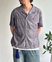 【U.S. POLO ASSN.】シルクタッチ開襟シャツ