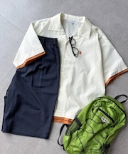 【U.S. POLO ASSN.】フェイクレイヤー半袖シャツ