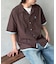 【U.S. POLO ASSN.】フェイクレイヤー半袖シャツ