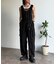 【2点セット】ストレッチナイロンパッカブルサロペ