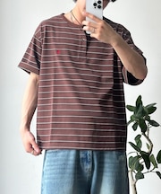 【U.S. POLO ASSN.】ボーダーヘンリーT