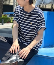 【U.S. POLO ASSN.】ボーダーヘンリーT