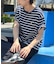 【U.S. POLO ASSN.】ボーダーヘンリーT