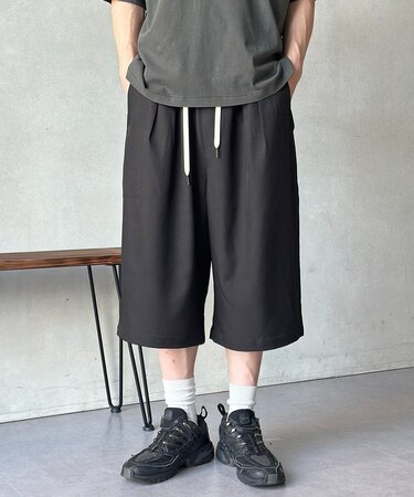 接触冷感バギーショーツ