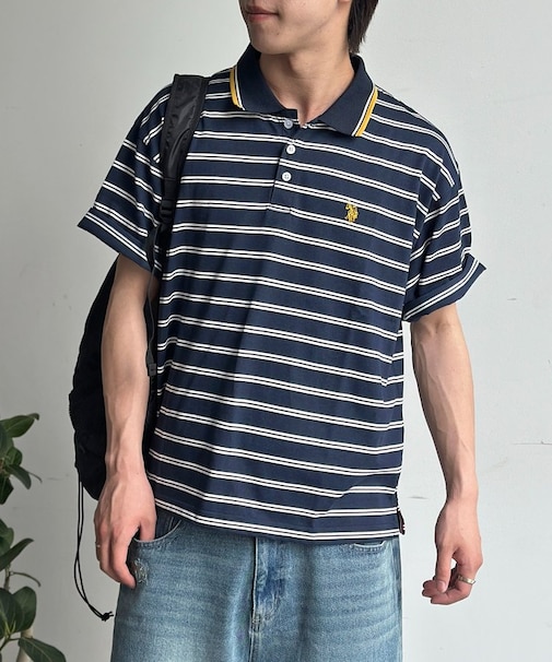 【U.S. POLO ASSN.】ボーダーポロ