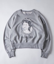 【WHO'S WHO gallery】リメイクスタッズスウェット