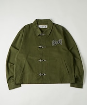 【WHO'S WHO gallery】ファイヤーマンシャツブルゾン