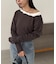 【CAPRICIEUX LE'MAGE】バルーンネックロンT