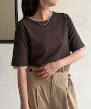 重ねSETシアーテレコカットソー