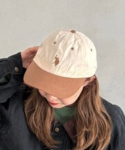 【U.S. POLO ASSN.】1ポイント刺繍キャップ
