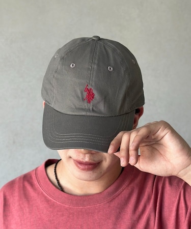 【U.S. POLO ASSN.】1ポイント刺繍キャップ