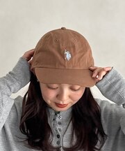 【U.S. POLO ASSN.】1ポイント刺繍キャップ