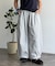 裾フリルドットパンツ