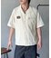 ワッペンドビー半袖開襟シャツ
