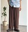 接触冷感タックワイドスラックス