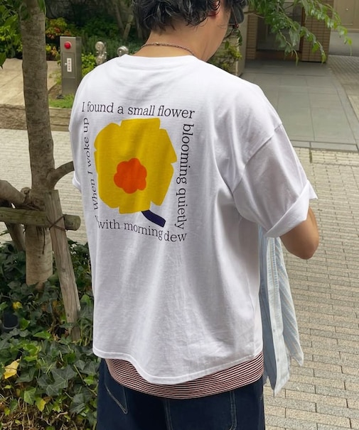 フラワープリントT